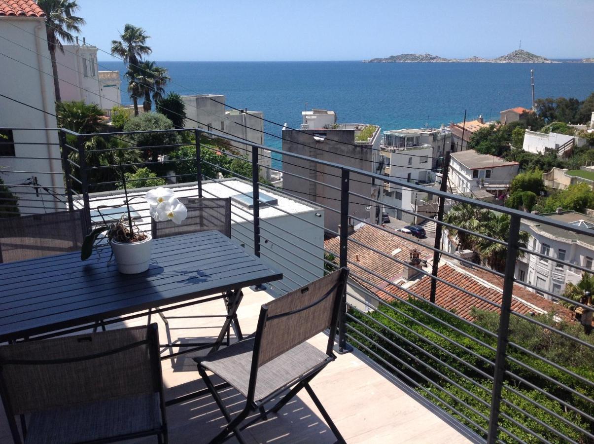 Suite sur la mer Marseille Corniche Eksteriør bilde